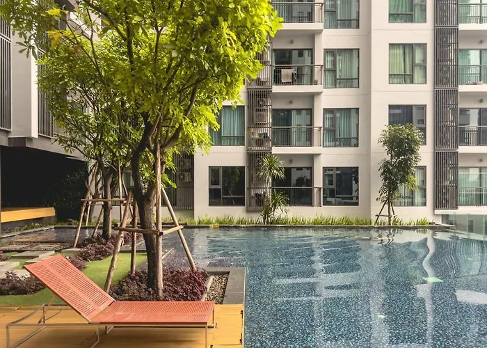 アパート Modern 2br Thong Lo Bts With Pool, Gym Sauna